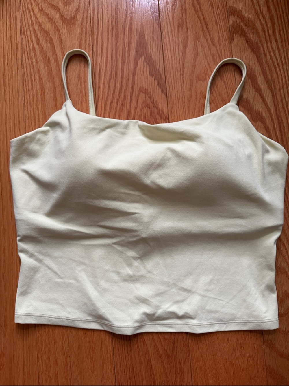 SoftMotion Strappy Mid Vest - Pastel Yellow